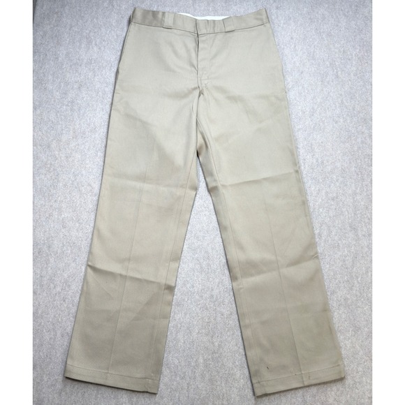 Dickies Other - Dickies Pants Mens 34x32 Khaki Flex Work Tan Workwear Skater Streetwear Uniform